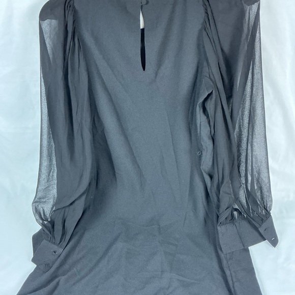 Ann Taylor Slate Long Sleeve Dress - Picture 3 of 3